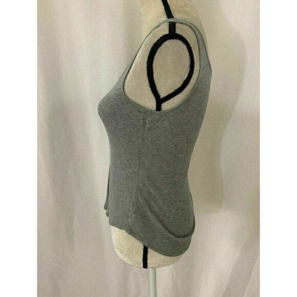 J Crew Womens Solid Gray Scoop Neck Tank Top Xxs - Picture 3 of 6